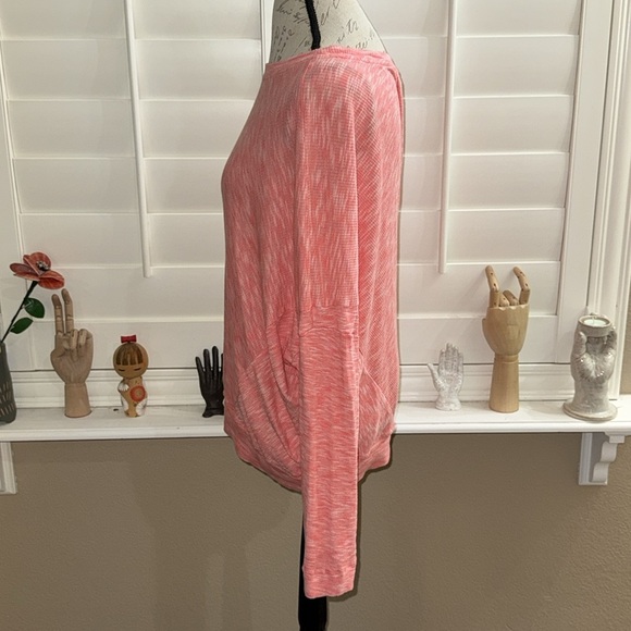 By Anthropologie Damiana Pullover Top Coral - Picture 4 of 14